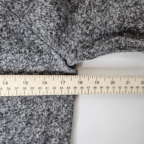 J. Crew Y2K 100% Lambs Wool Sequin Gray Soft Pullover Sweater Size Small - Picture 7 of 8